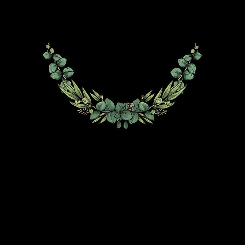 Couronne de fleurs d’eucalyptus I Team Mariage Mariage Boho