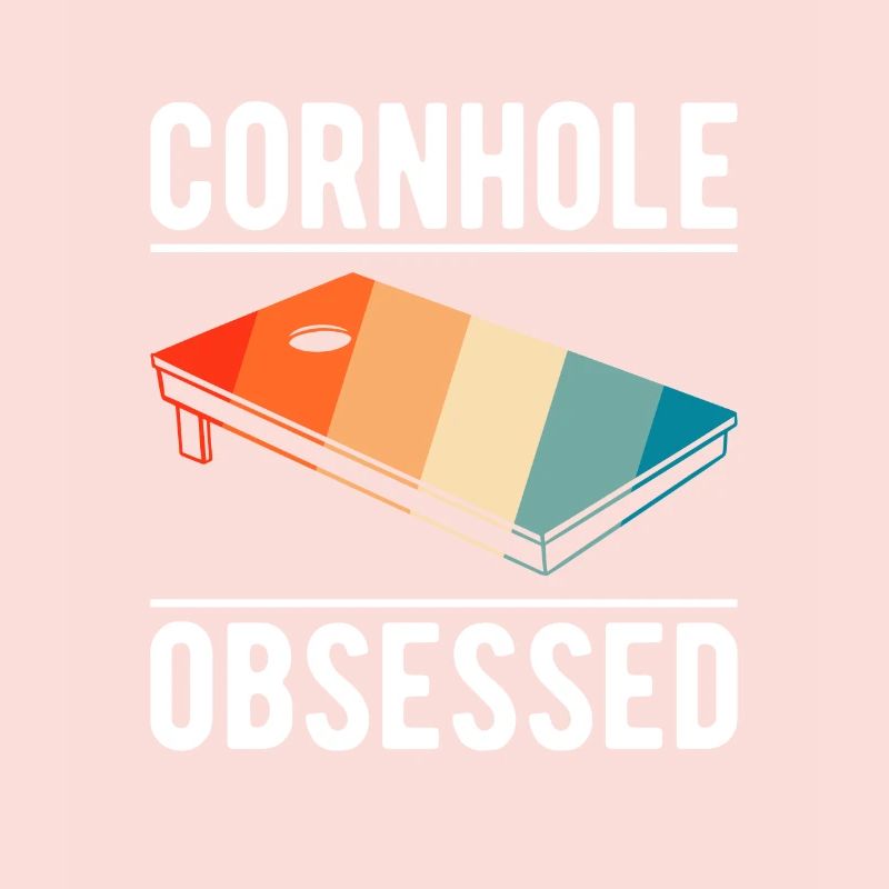 Cornhole Obsessed Geschenk Shirt