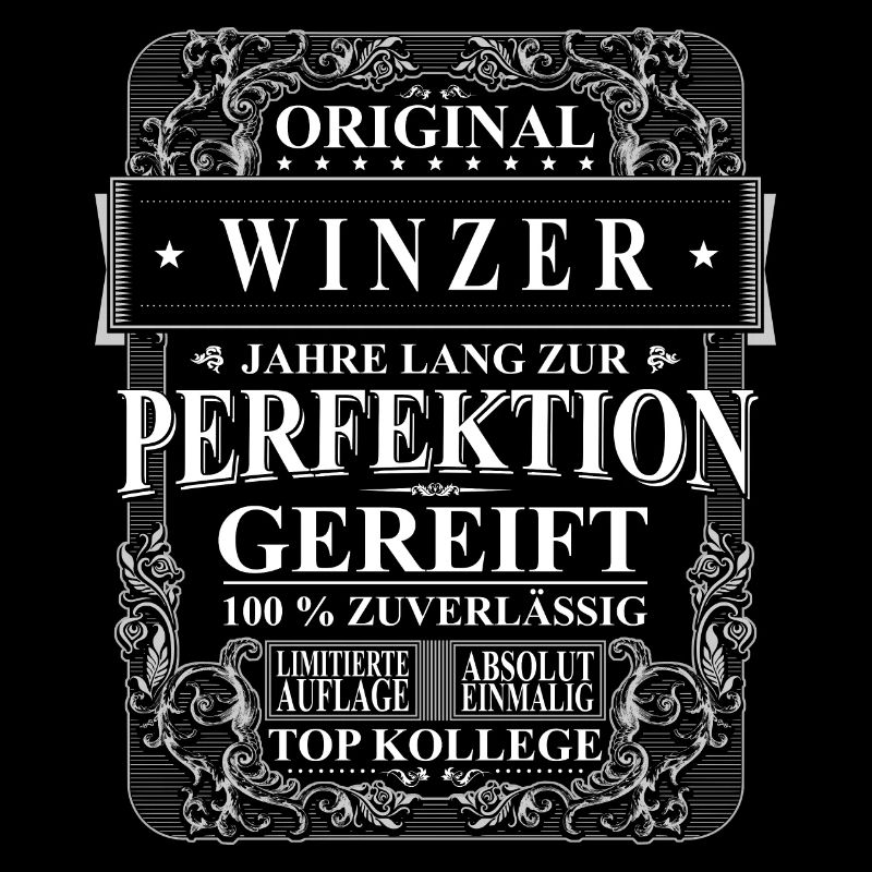 Original Winzer Kollegen Geschenk Vintage