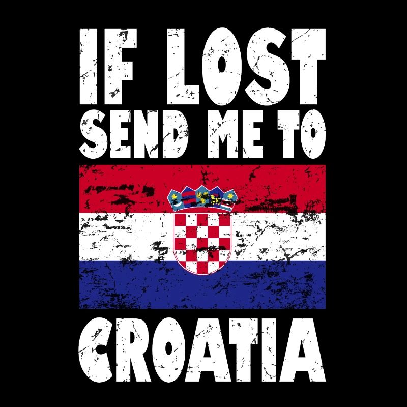 Kroatien Flagge Spruch