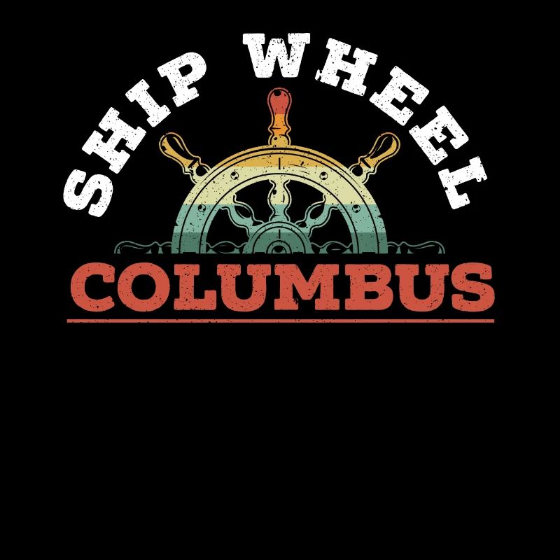 Ship Wheel Columbus Day Christopher Columbus