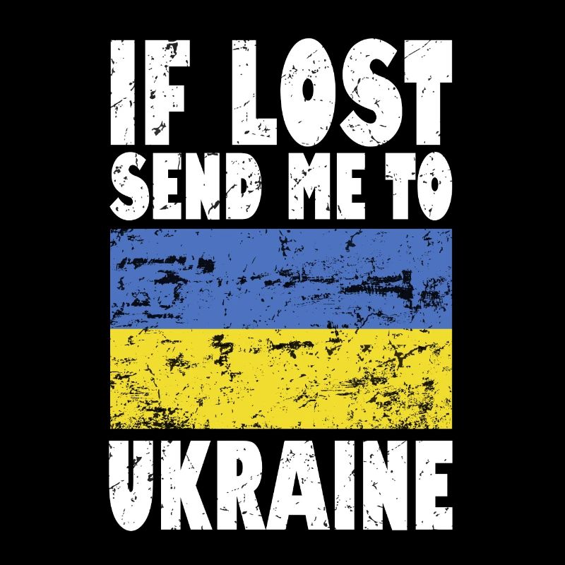 Ukraine Flag Slogan