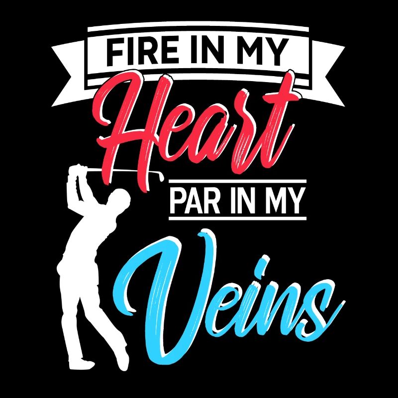 Feu dans mon cœur Par dans mes veines Cool Golf