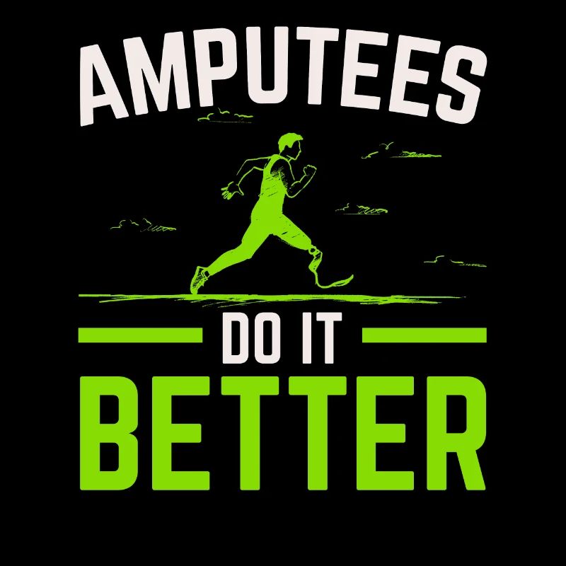 Amputierte machen es besser Amputation Amputiert