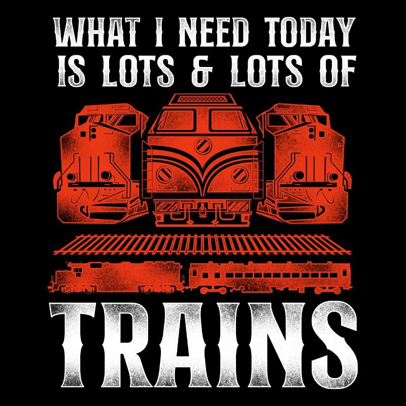 Freight Diesel Train Driver