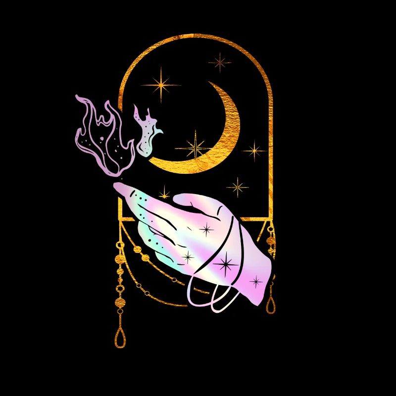 Esoteric Hand Magic Occult Goth Wicca