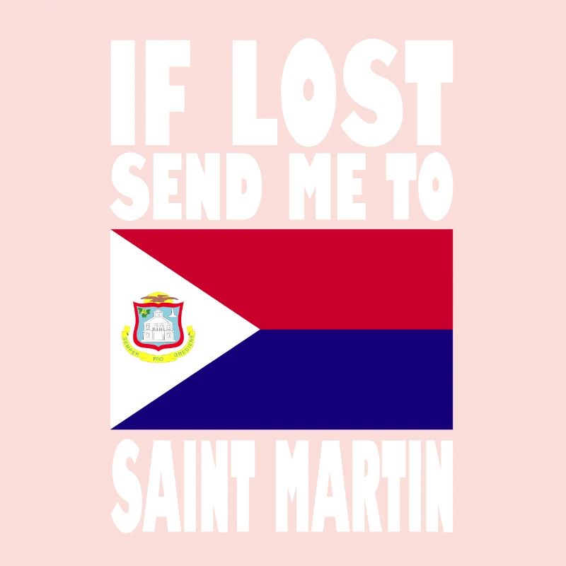 Drapeau Saint-Martin