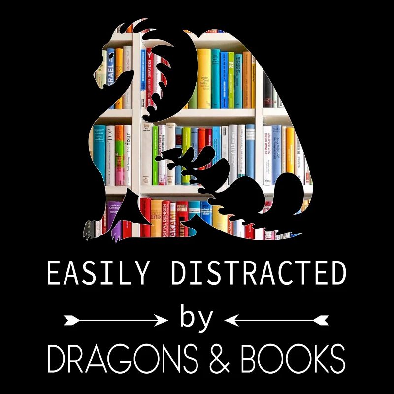 Leicht Ablenkbar Durch Drachen Und Bücher Lesen