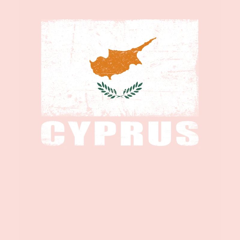 Drapeau de Chypre Grunge Drapeau de Chypre