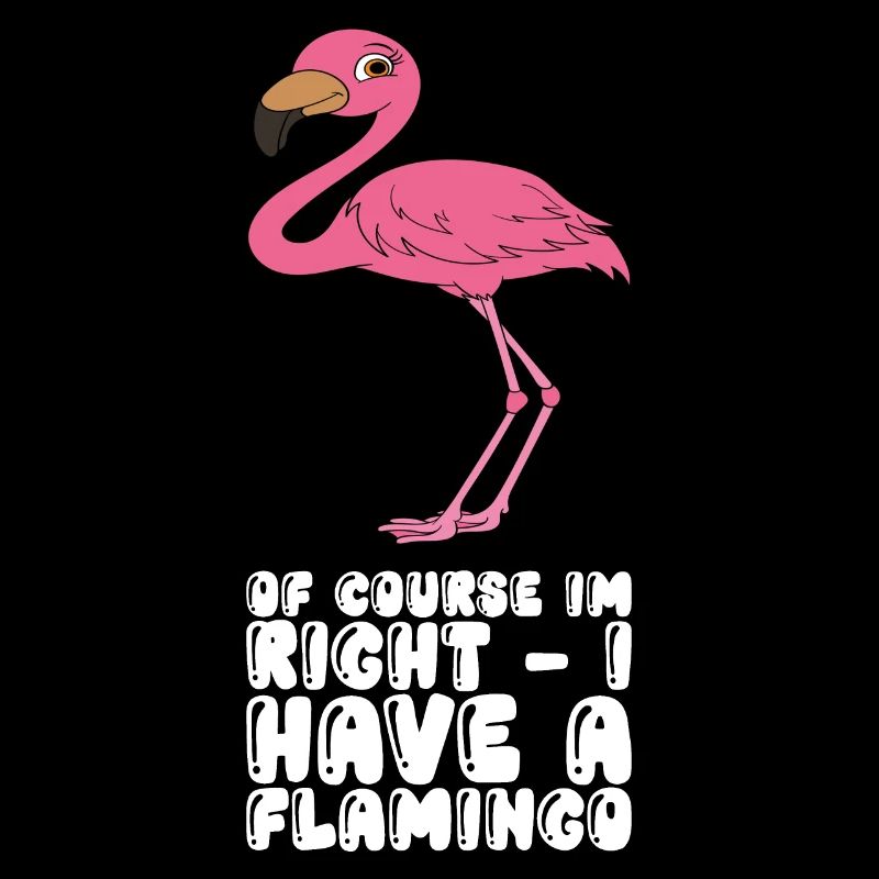 Funny flamingo graphics