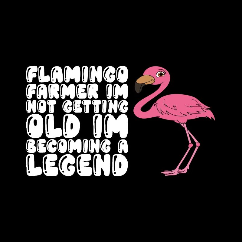 Funny flamingo graphics