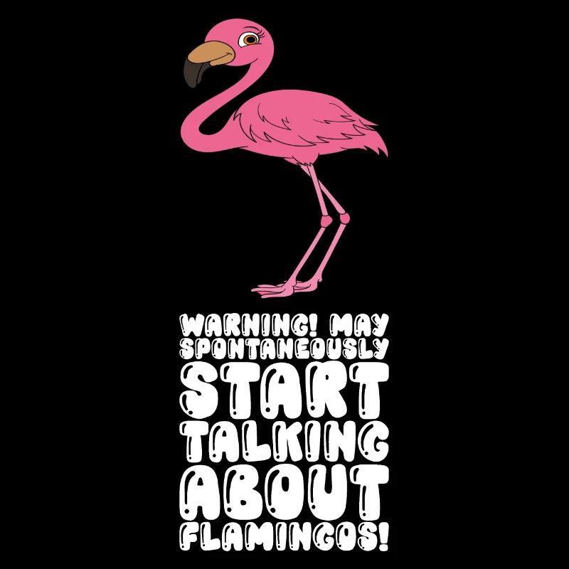 Funny flamingo graphics