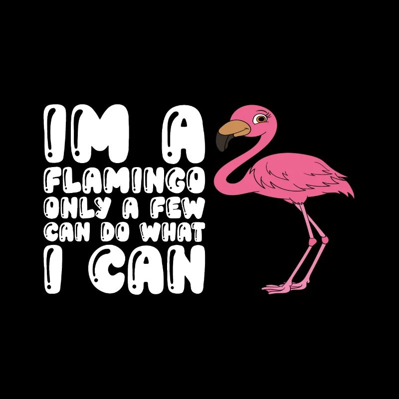 Funny flamingo graphics