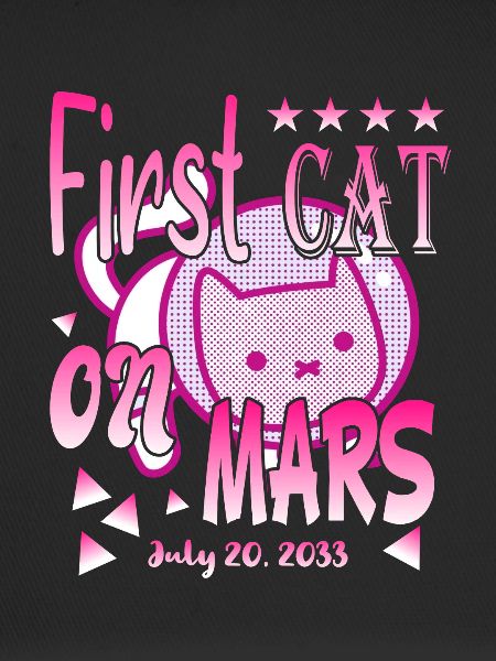 First Cat on Mars
