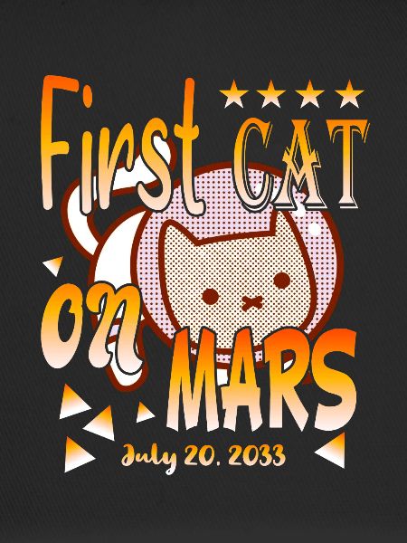 First Cat on Mars