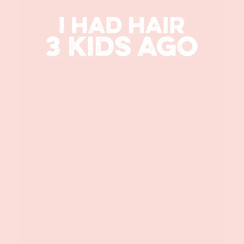 Ich hatte Haare vor 3 Kindern Ehemann Glatze Kerl Glatze Kopf