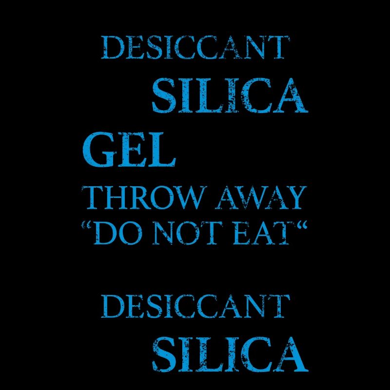 Gel de silice déshydratant Meme Ne pas manger de