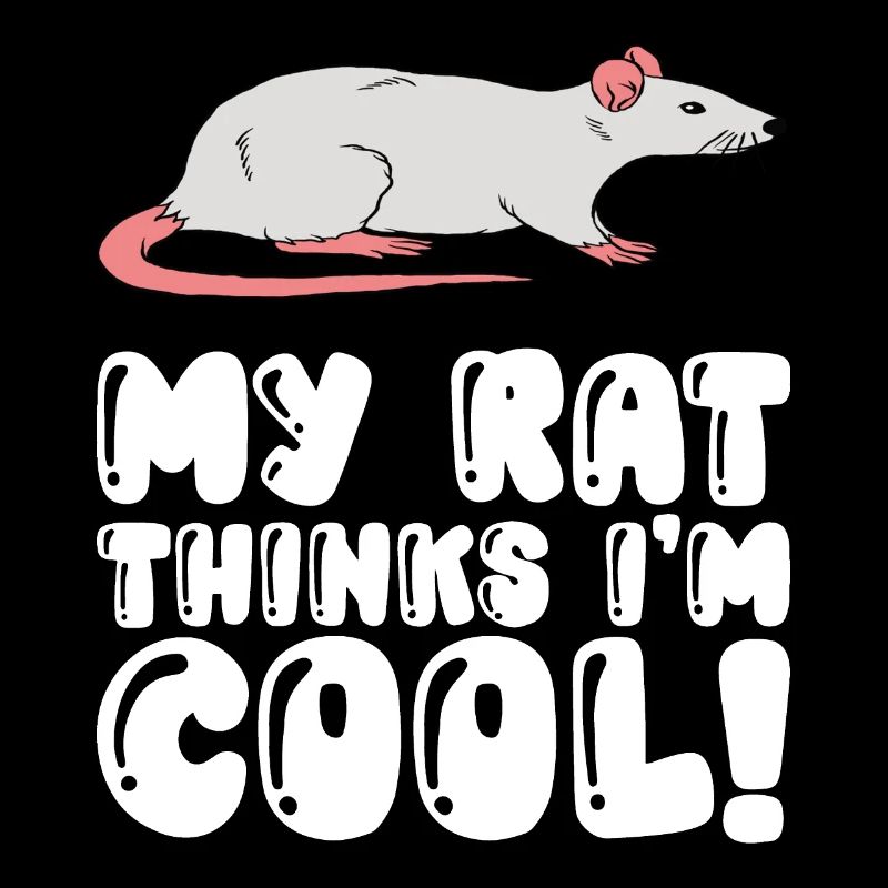 Mon rat pense que je suis cool