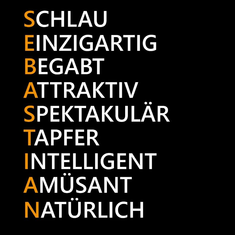 Sebastian Name Geschenk