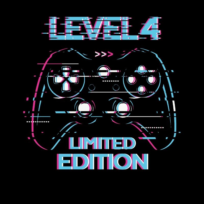 Geburtstag Level 4 Gaming Limited Edition Geschenk