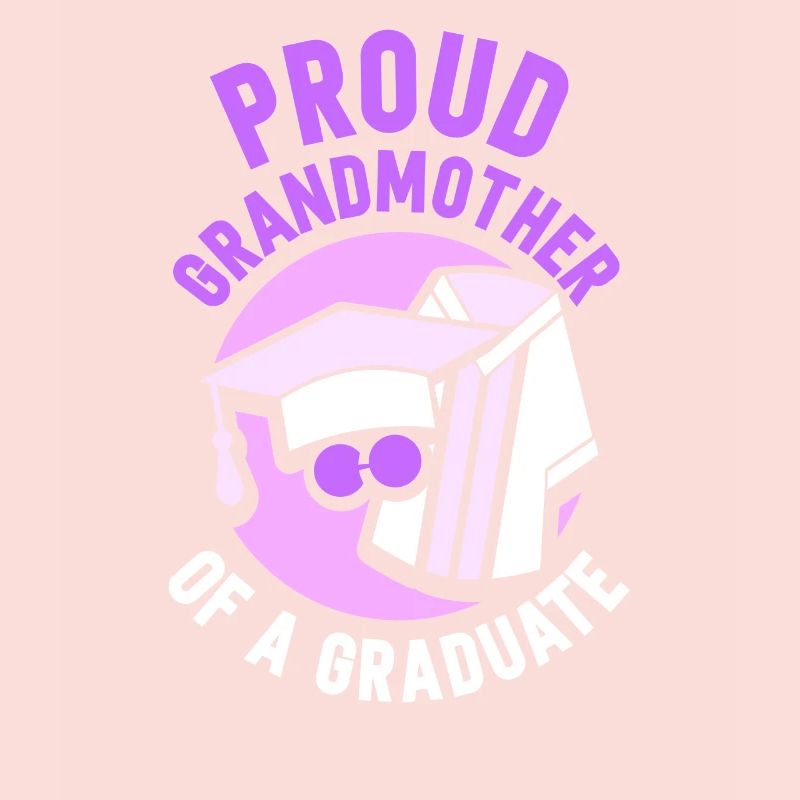 Stolze Großmutter Eines Absolventen Absolvent