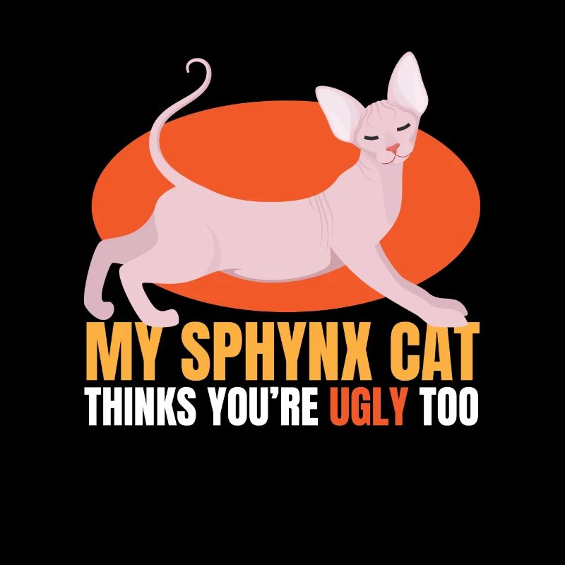 Thinks Youre Ugly Too Sphynx Katze