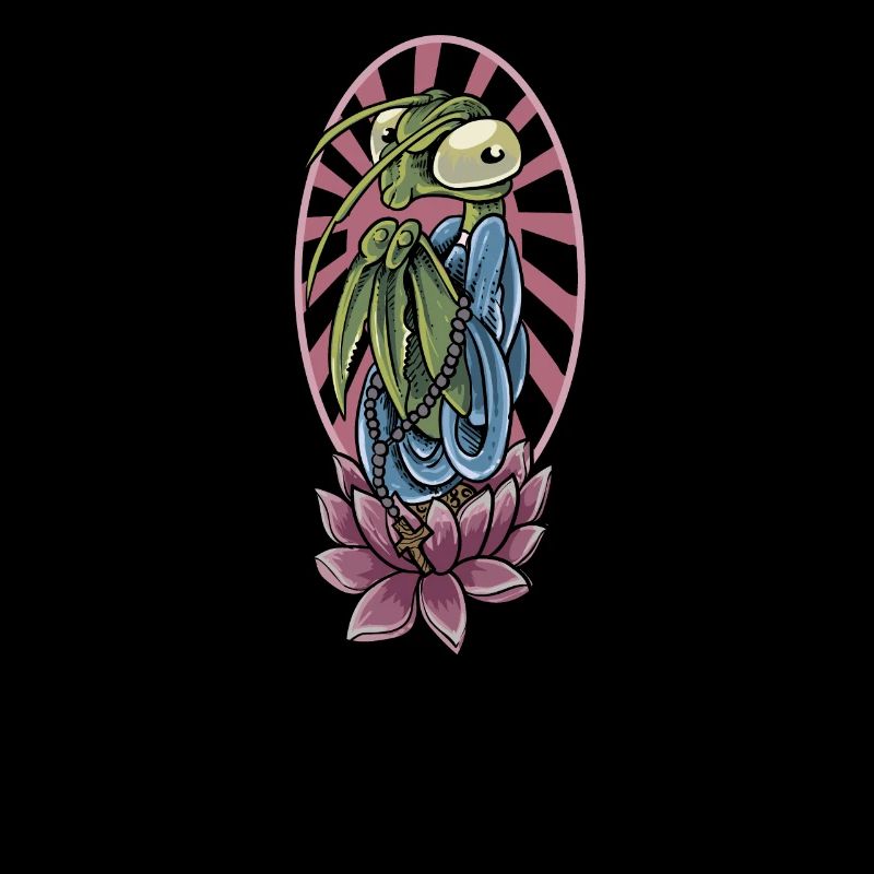 Praying Mantis I Mantis Insect Motif