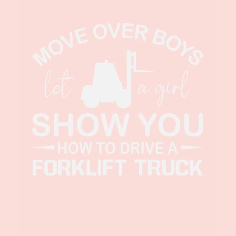 Forklift driver operator funny design