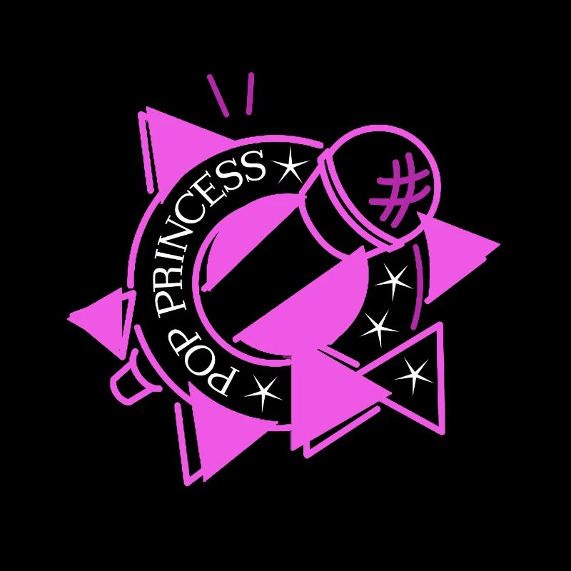 POP Princess Awesome Pop Fan T-Shirt Present Gift