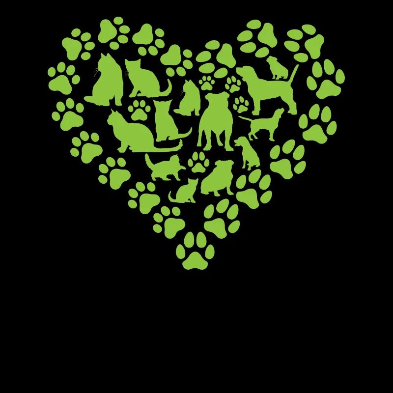 Propriétaire de chien Propriétaire de chat Mignon amour de chat