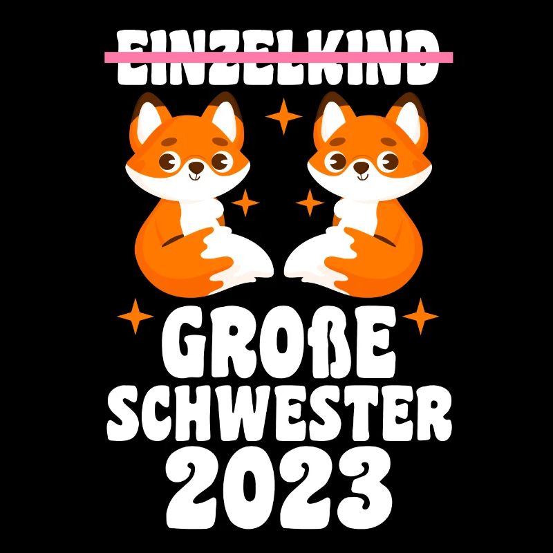 Schwestern Fuchs grosse Schwester Fuchs Geschenk