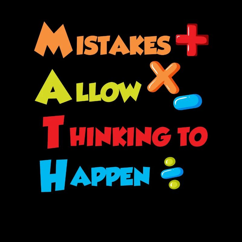 Mistakes allow Thinking to happen Mathematics