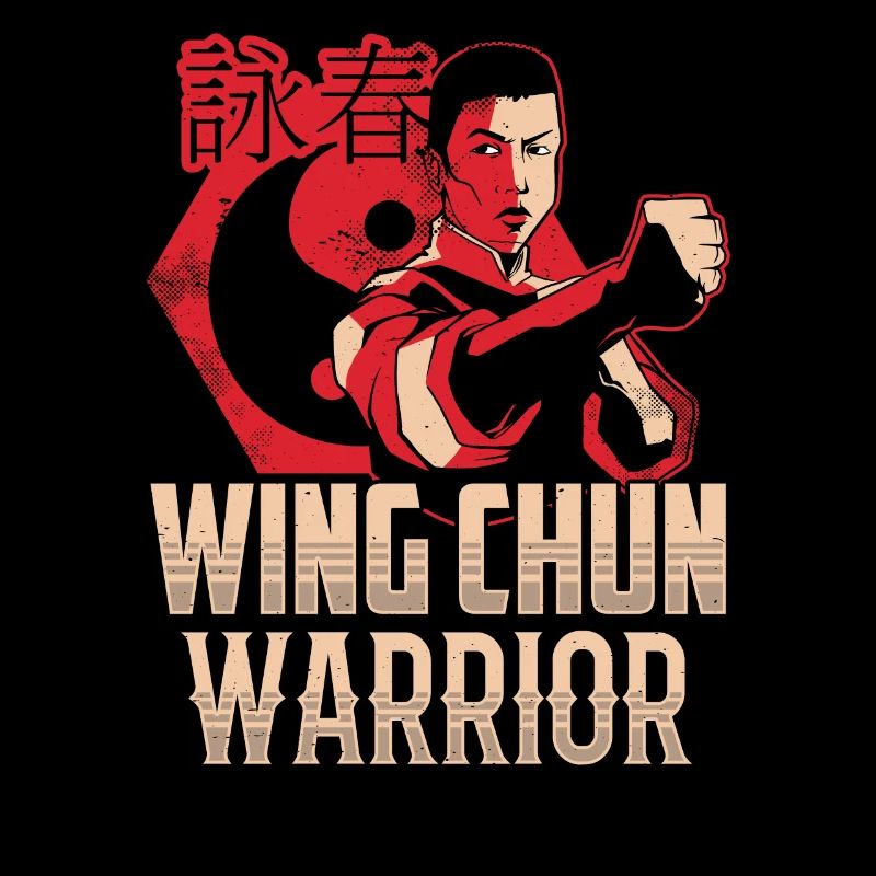 Wing Chun Krieger Trainer Kampfsport Kampfkunst