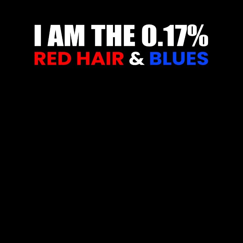 À 0,17% Redhead & Blue Eyes
