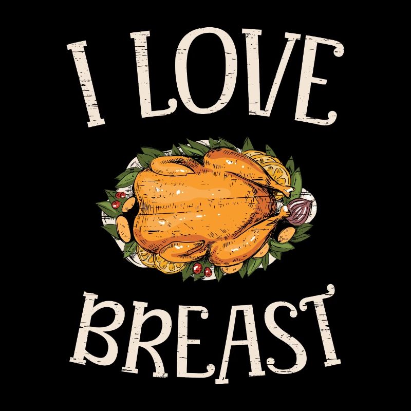 Ich liebe Breast Apple Pie Gobble Feier