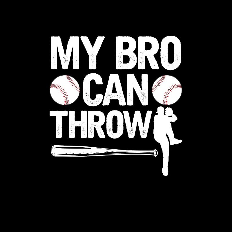 Bruder Baseball Geschwister Schwester Geschenk