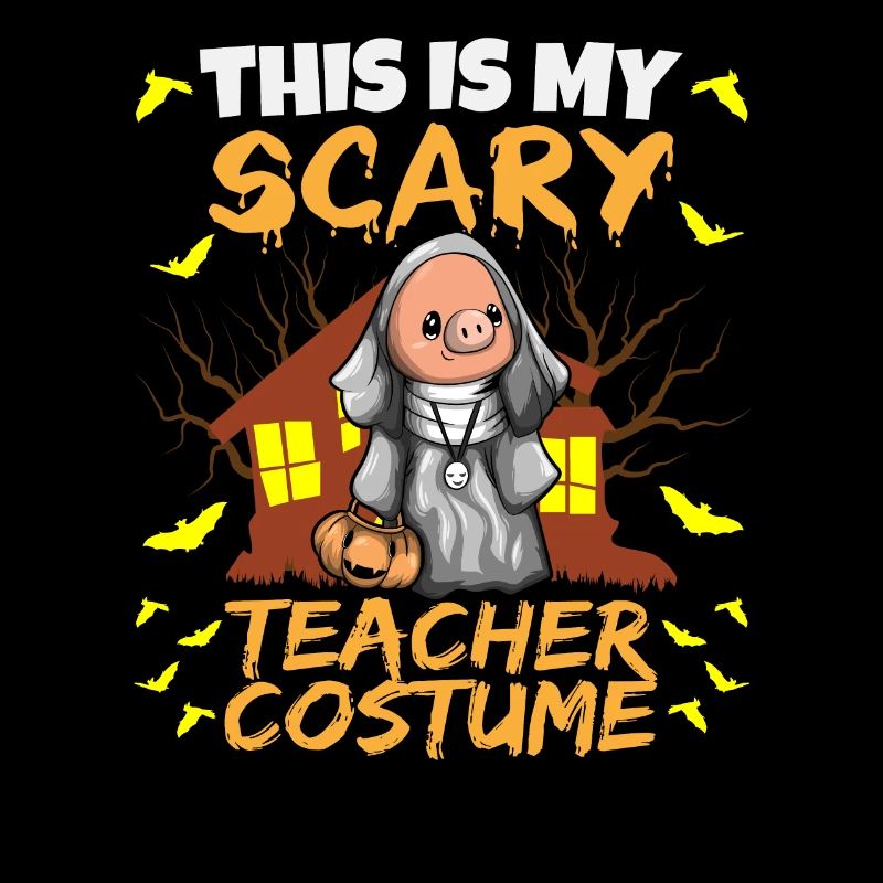 C’est mon effrayant professeur Costume School Halloween