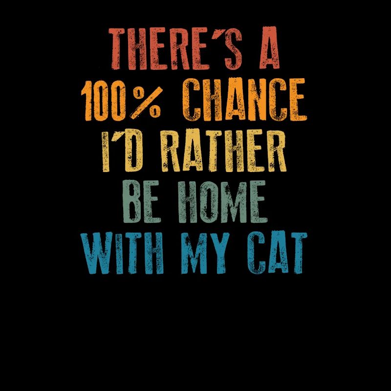 Être à la maison avec mon chat
