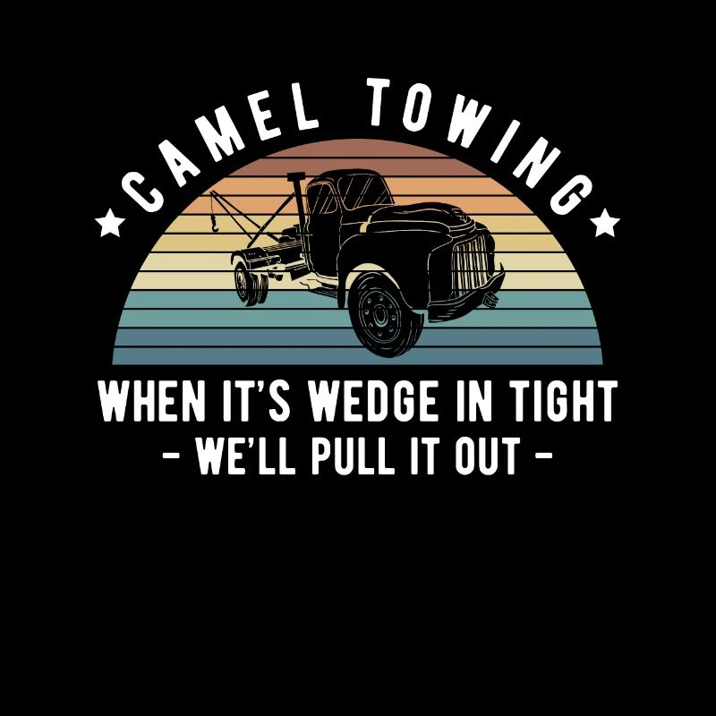 Camel Towing Shirt Geschenk Abschlepper