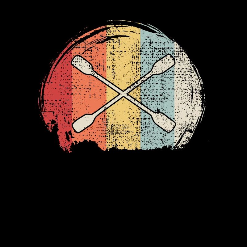 Kayak Paddle Retro