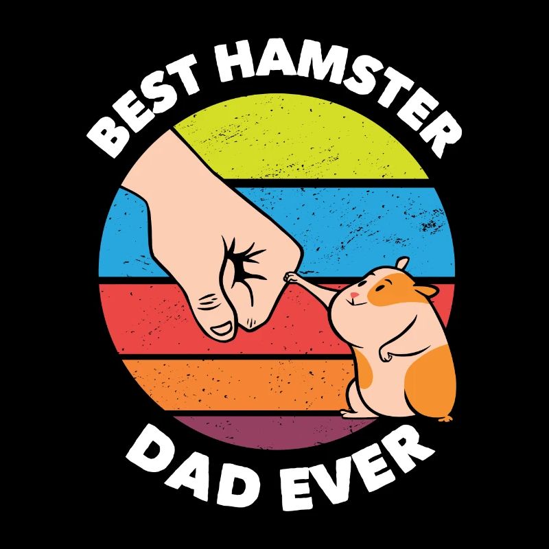 Funny Hamster Gift Hamster Dad