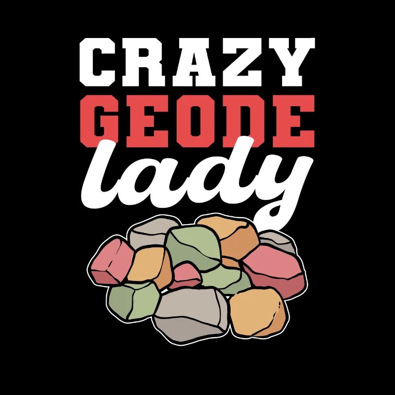 Crazy Geode Lady Collecte de minerais