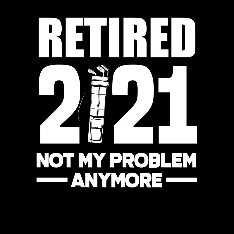 Fun Golf Golf Golfer Gift Pension 2021