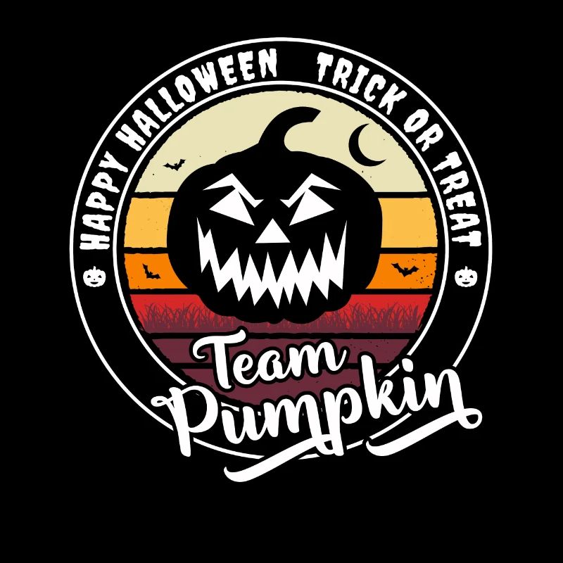 Happy Halloween Team Kürbis "Süßes oder Saures"