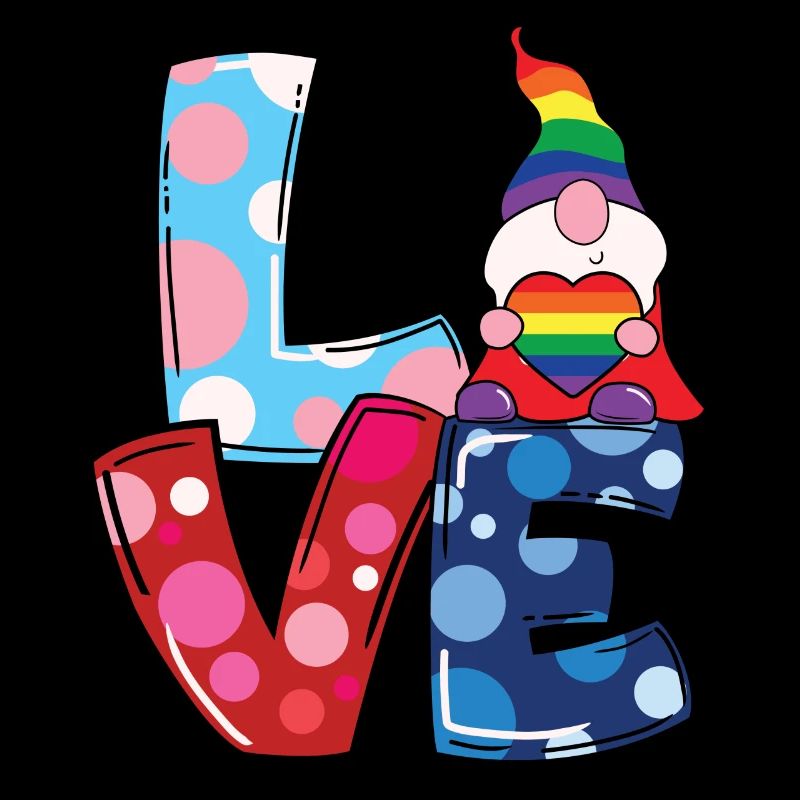LGBTQ Nonbinary Coloré Rainbow Flag LGBTQ + Pride