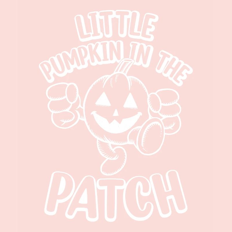 Halloween - Petite citrouille dans le patch