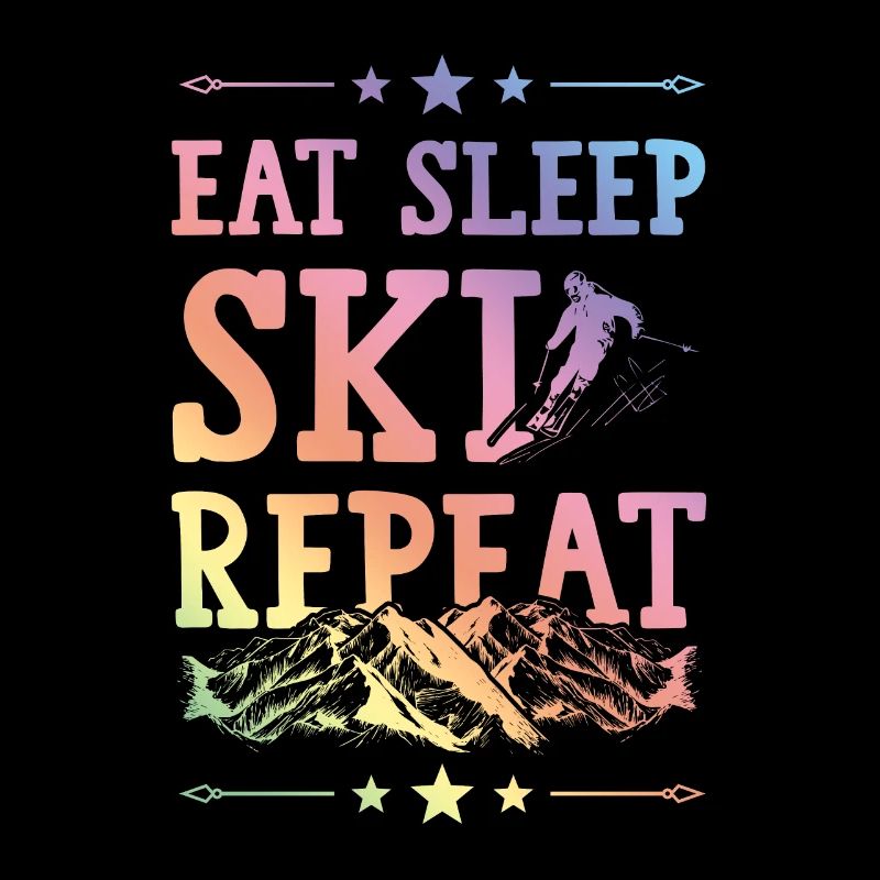 Eat Sleep Ski Repeat