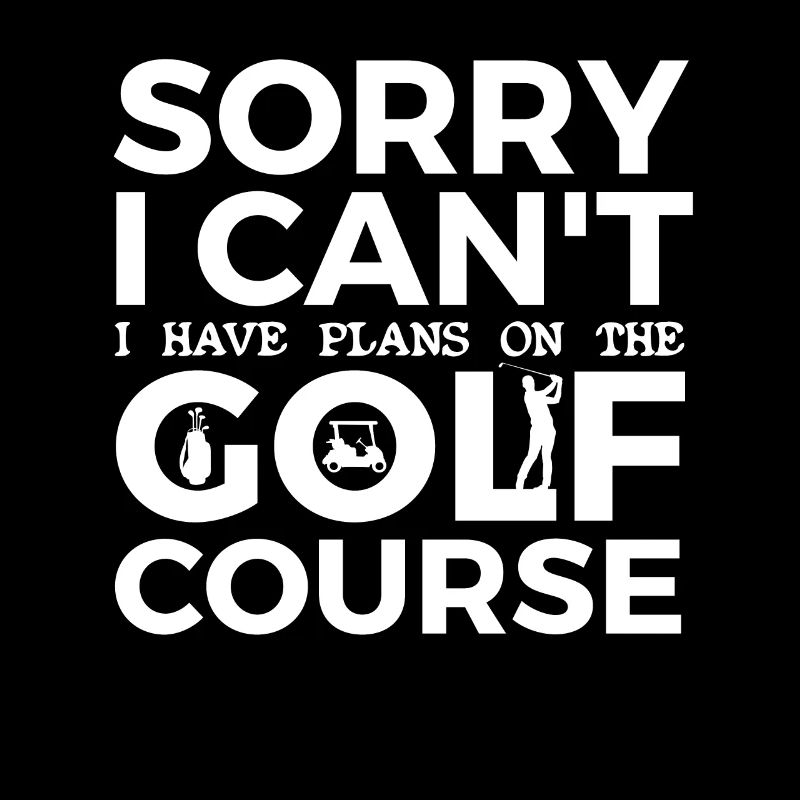 Golf Spieler Spruch Geschenkidee