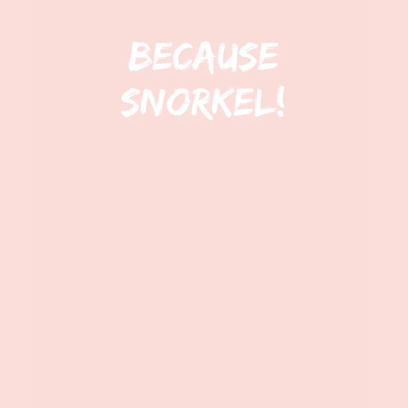 Plongée - Parce que snorkel