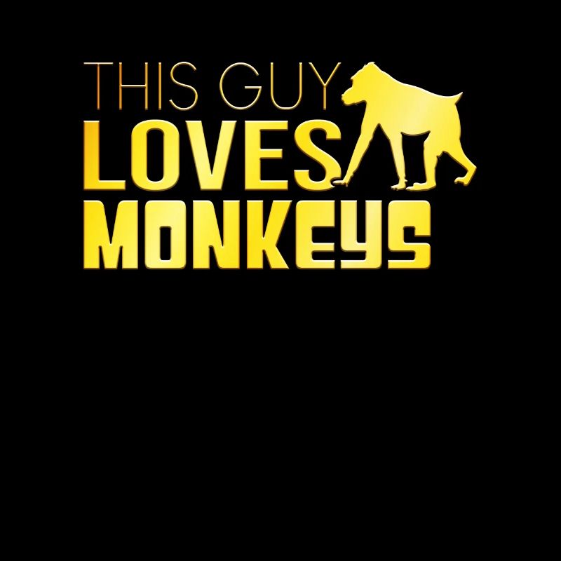 Dieser Typ liebt Affen